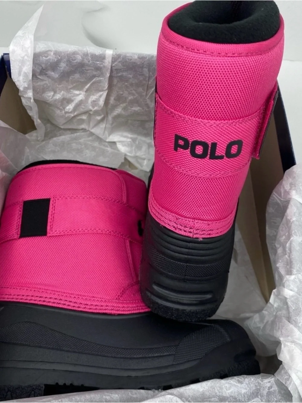 Ralph Lauren Girls Fleece Snow boots